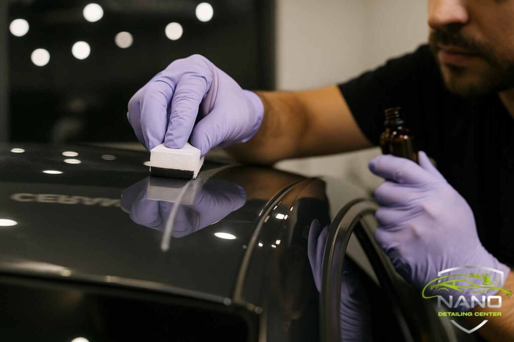 application céramique sur voiture casablanca